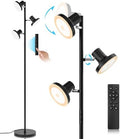 SIBRILLE 36W LED Tree Floor Lamp, 3 Rotatable Lights