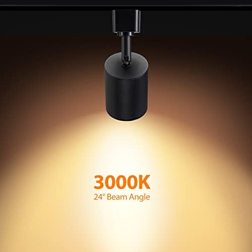 VANoopee 10W H Type LED Track Lighting Heads, 8-Pack