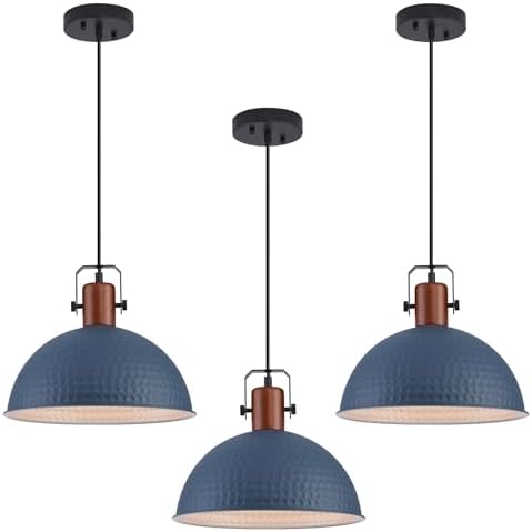 12-Inch Pendant Light, 3 Pack