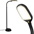 Brightech Litespan LED Floor Reading Lamp, Black