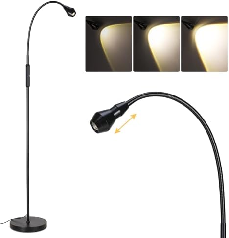 SUNMORY Adjustable LED Floor Lamp, Reading Lamp