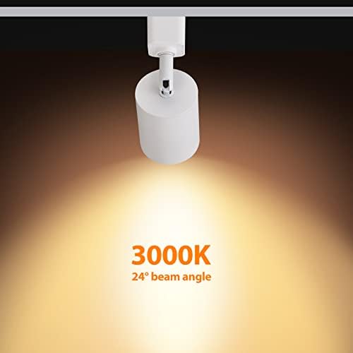 VANoopee 10W H Type LED Track Lighting Heads, 12-Pack