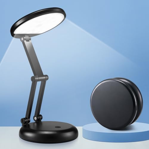 Rechargeable Cordless Desk Lamp, 3600mAh, Foldable