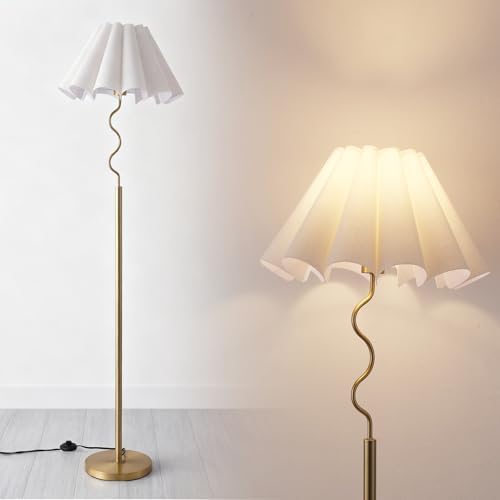 EOEYYOYB Modern Floor Lamp, 3 Color Temperatures, Gold