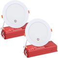 6-Inch Emergency LED Downlight, 2 Pack