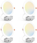 Amico 4 Pack 7 Inch LED Recessed Ceiling Downlight
