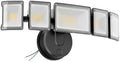 Olafus 180W Outdoor LED Flood Lights, 6500K Black