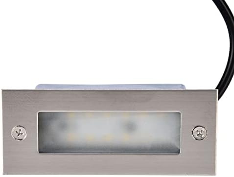 Step Lights,3W Landscape Stair Lights Waterproof Stainless Steel