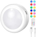 Cadrim Rechargeable RGB Puck Lights, 1pcs
