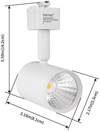 mirrea 12 Pack J Type LED Track Lighting Heads
