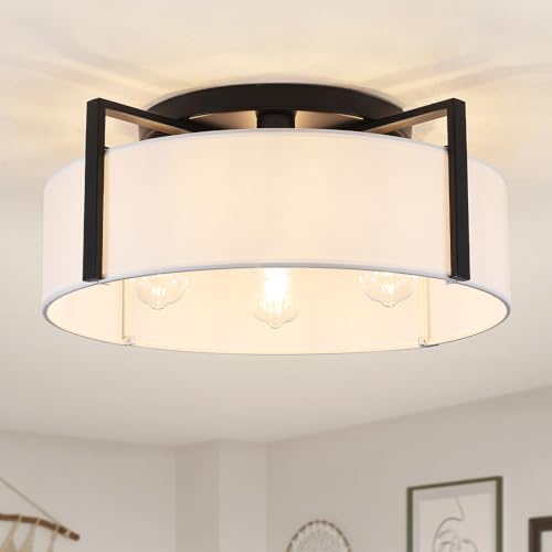 20.5" 4-Light Semi Flush Mount Ceiling Light