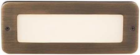 VOLT Cast Brass 12V 3W LED Outdoor Step Light