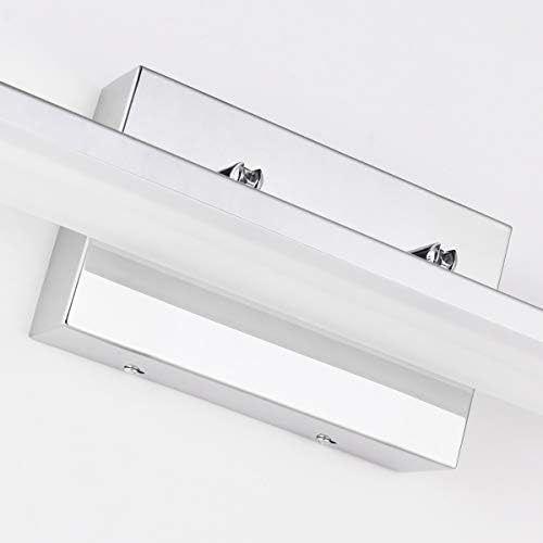 mirrea 36in Chromed LED Vanity Light, Warm White 3000K