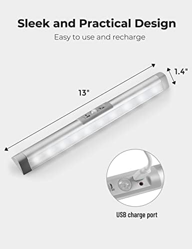 Joyzy Motion Sensor Closet Lights, 80Lumen, 6000k