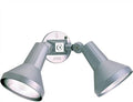 Nuvo Lighting SF77/703 Outdoor Security Flood Light, Gray