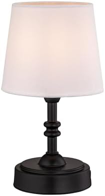 O’Bright Seraph Mini Cordless LED Table Lamp, Black