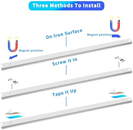 LED Motion Sensor Cabinet Light Bars, Dimmable