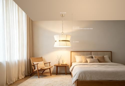 18'' 3-Light Boho Rattan Pendant Light