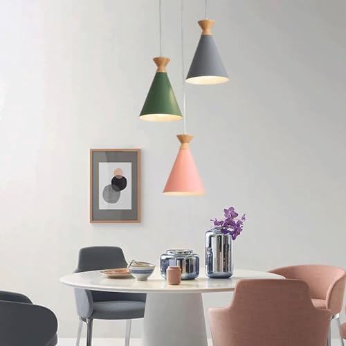 Modern Industrial E27 Single-Head Pendant Light
