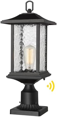 Beionxii 21-Inch Black Outdoor Post Light
