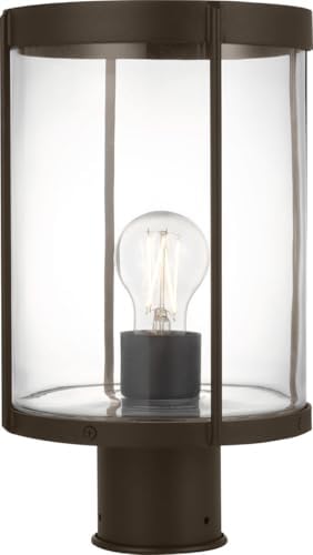 Generation Lighting Luning Outdoor Post Light, Antique Bronze