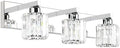 Aipsun 3-Light Crystal Bathroom Vanity Light