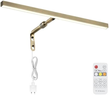 16 Inch LED Picture Light, 4W, Antique Brass