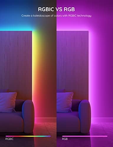 16.4-Foot RGBIC Smart LED Strip Light