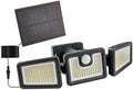 Solar Motion Sensor Lights, 312 LED, 3-Head Adjustable