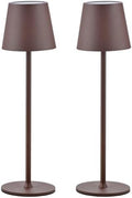 BGFHome 2 Pack Cordless Rechargeable LED Table Lamps