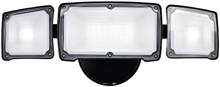 40W Outdoor LED Flood Light, 3800LM, Black