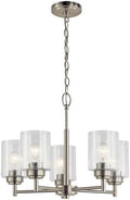 Kichler Winslow 5-Light Chandelier, Brushed Nickel