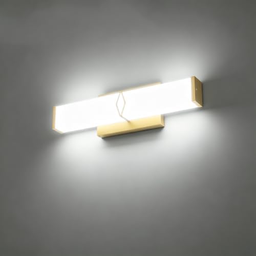 16 Inch 20W Gold Bathroom Vanity Light