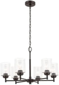 Kichler Winslow 6-Light Chandelier, Olde Bronze