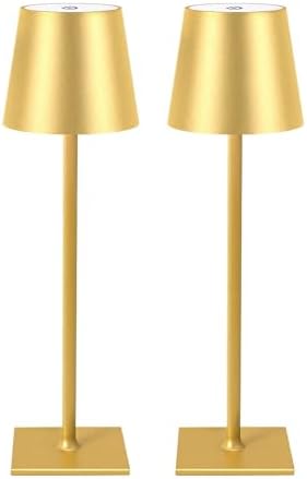 CHLORANTHUS 2 Pack Cordless Table Lamps, 5000mAh