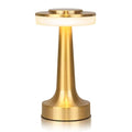 Cordless Metal Touch Table Lamp — Gold - Field & Lumen Lighting