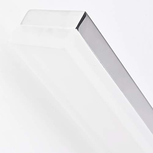 mirrea 36in Chromed LED Vanity Light, Warm White 3000K