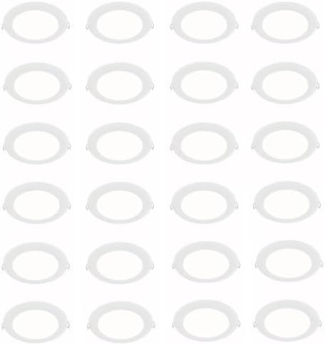 Juno 24-Pack 6 Inch Round LED Recessed Downlight