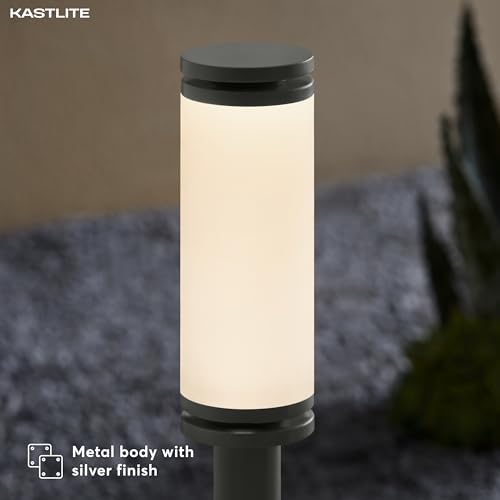 KASTLITE 2.5W LED Path Bollard Light, Silver