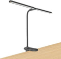 Black Rechargeable LED Clip Reading Light, 2600mAh