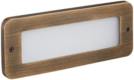 VOLT Cast Brass 12V 3W LED Outdoor Step Light
