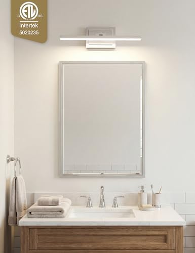 VOLISUN 15.7-Inch Rotatable Bathroom Vanity Light, Brushed Nickel