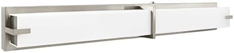 LUXRITE 36 Inch LED Vanity Light, Brushed Nickel