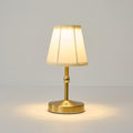 Gold Cordless Rechargeable Table Lamp, 3000mAh