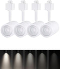 LEONLITE 4-Pack 8.5W H-Track Lighting Heads, White