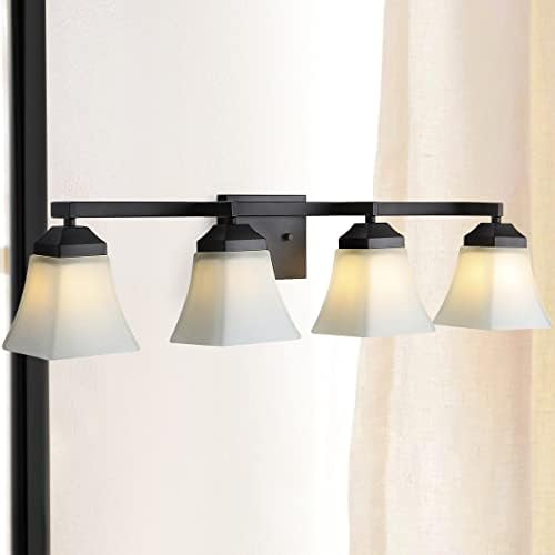 JONATHAN Y Staunton 4-Light Vanity Sconce, Oil Rubbed Bronze