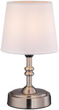 O’Bright Seraph Mini Cordless LED Table Lamp, Brushed Nickel