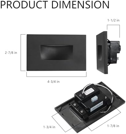 Low Voltage LED Stair Light, 12V-24V, 3W