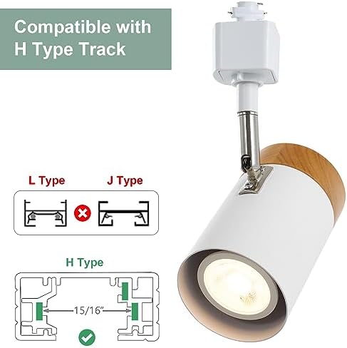 TeHenoo H Type 6 Track Lighting Heads