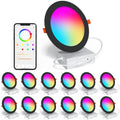 Smart 6 Inch Recessed Lighting, 12 Pack